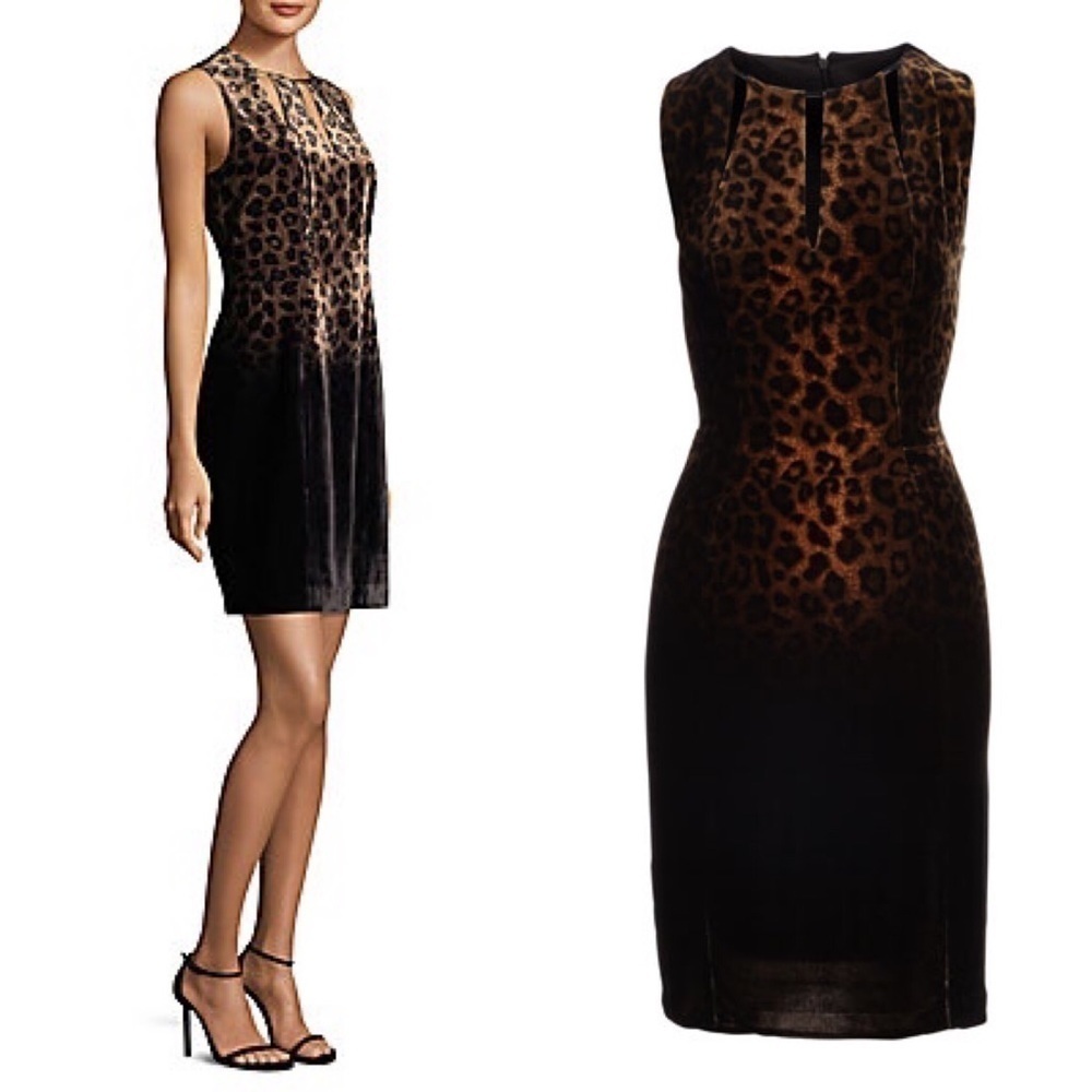 Elie Tahari Jemra Leopard  Dress 2